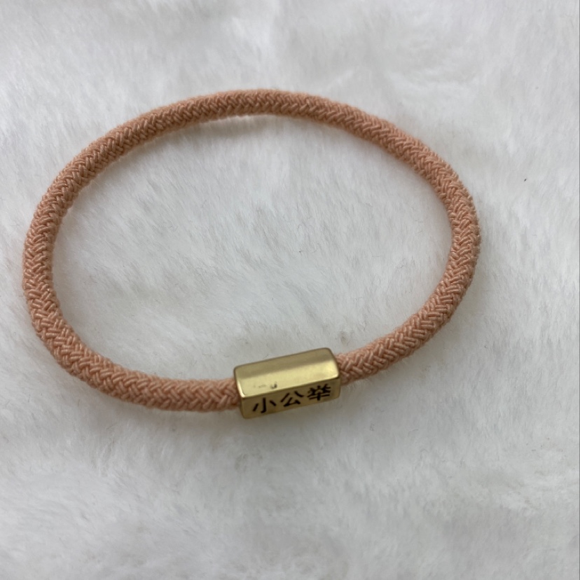 Cute little high elastic rubber band hair ring thumbnail