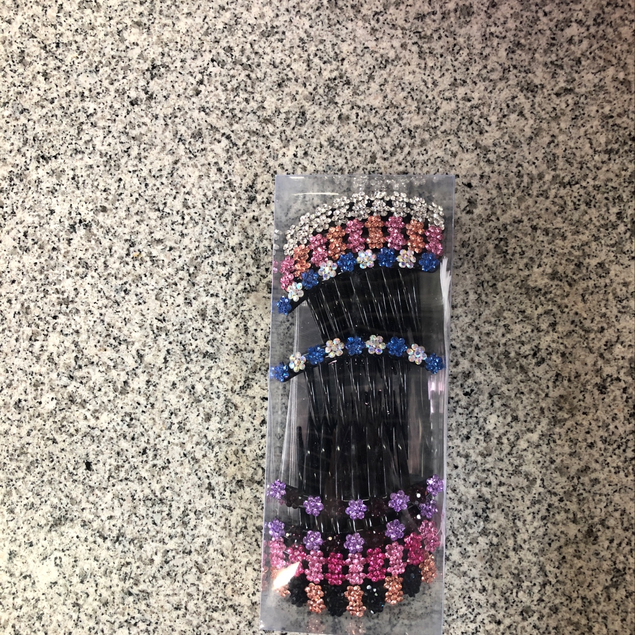 Seven teeth fork comb thumbnail