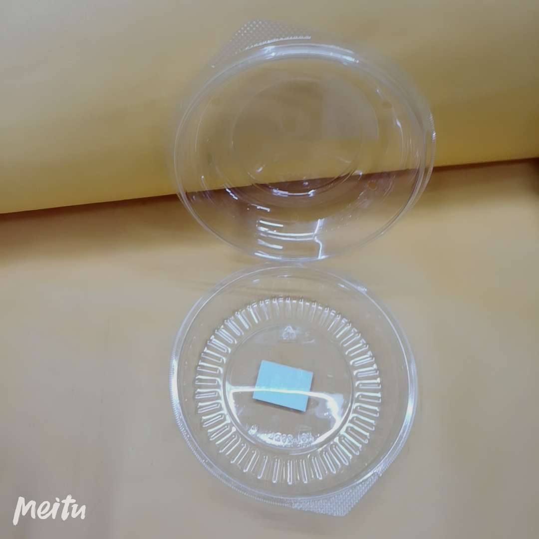 工厂一次性沙拉碗 水果捞碗带水都可以装，打包外卖细节图