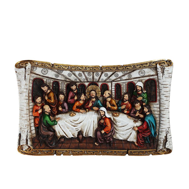 The Last Supper Relief craft, customized for tourism and business gifts, 3D stereoscopic resin relief craft Item Picture