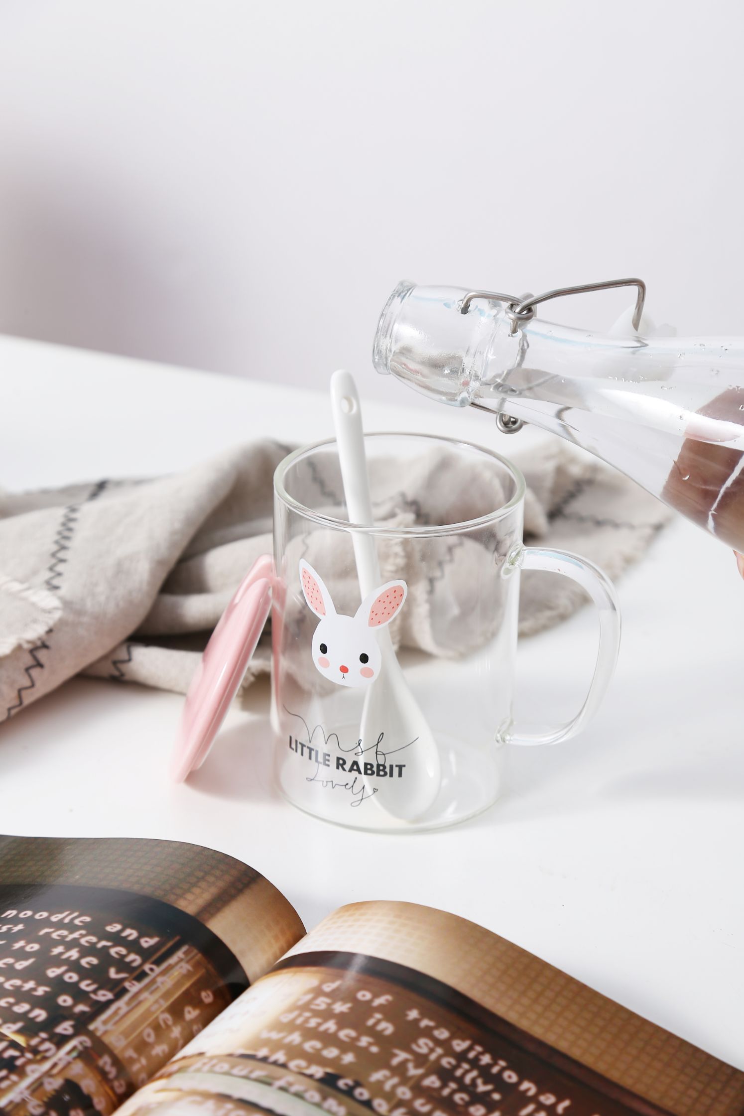 Pink Rabbit Glass Mb9049 undefined