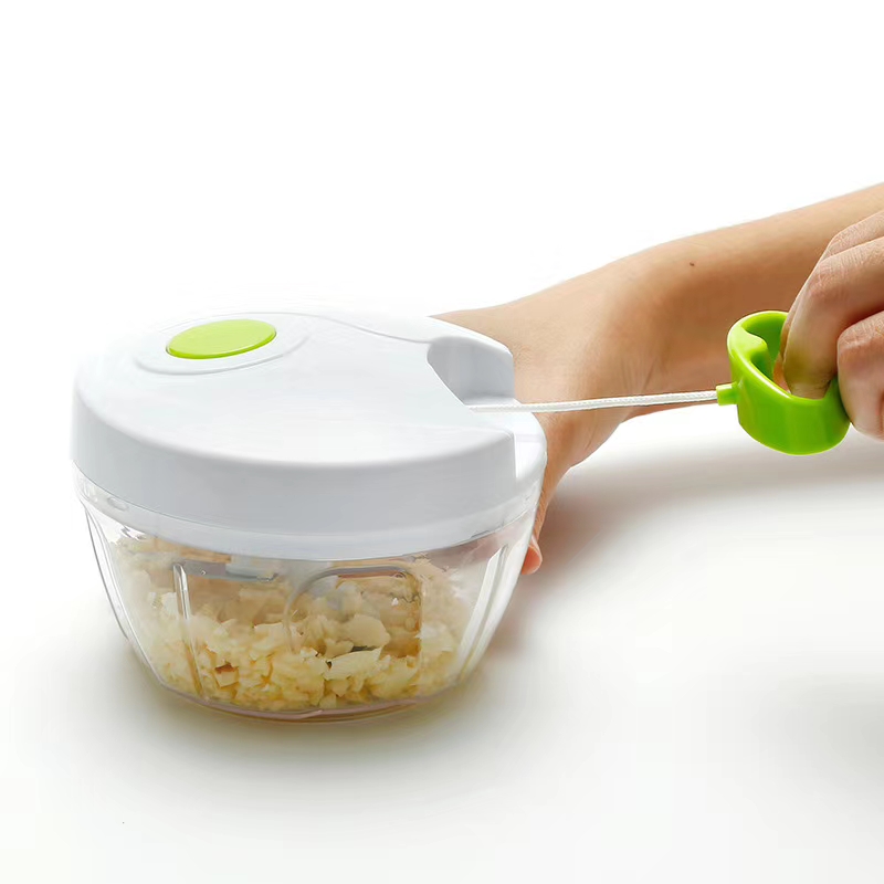 啦啦乐捣蒜器拉蒜神器手拉料理机详情图8