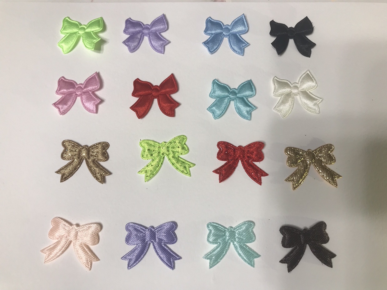 Children's headwear accessories ultrasonic flower piece small bow tie doll Korean version accessories thumbnail