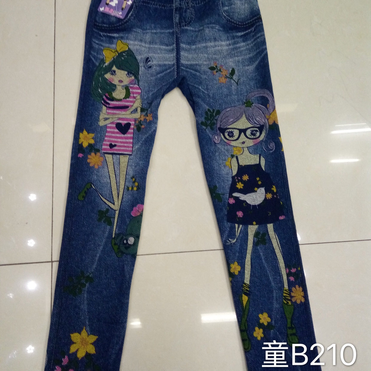 Imitation cowboy pants for children thumbnail