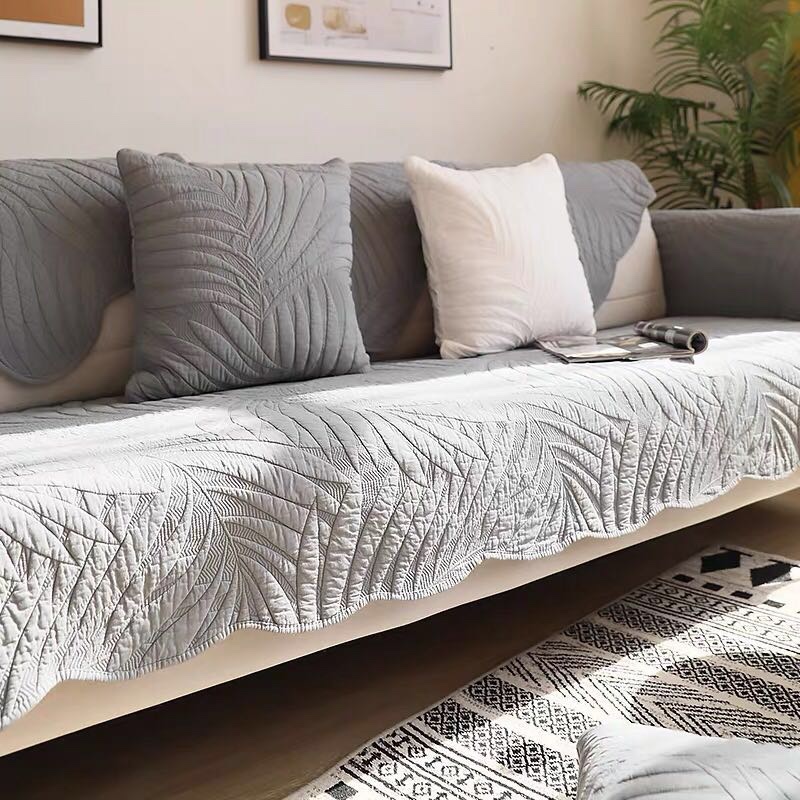 90*90 Pure Cotton Washed Embroidered Sofa Cushion 4