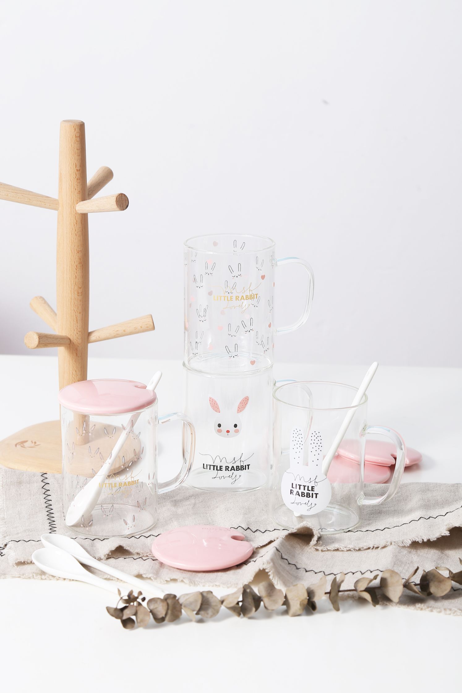 Pink Rabbit Glass Mb9049 undefined