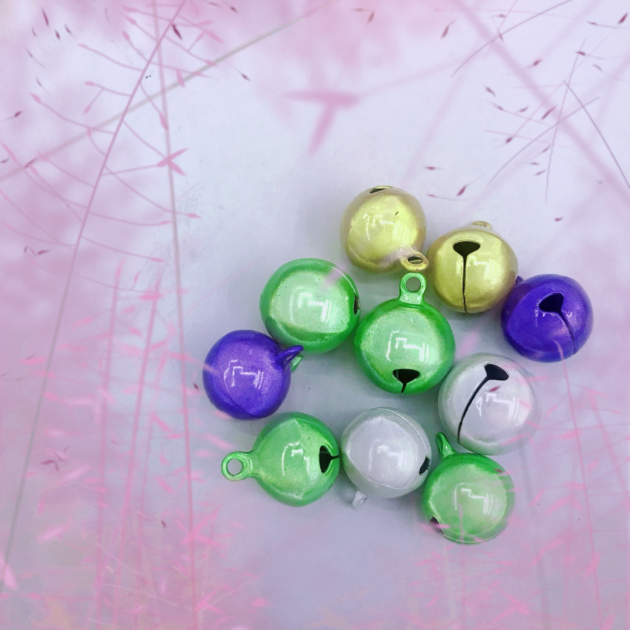 Supply 25Mm Fancy Colorful Copper Bells, Dly Jewelry Accessories, Craft Accessories Item Picture