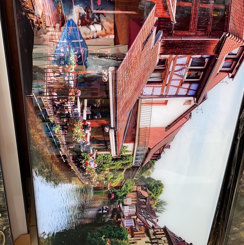 80120 Kyocera Porch Painting Each Piece 5 Gold Frame Black Frame White Frame details Picture