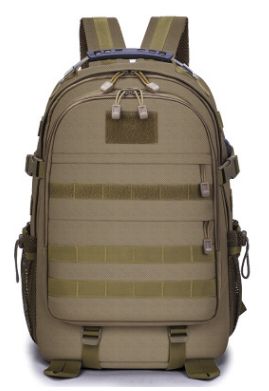 战术包纯色运动登山旅行包户外包大容量多功能防水战术双肩包男女详情图1