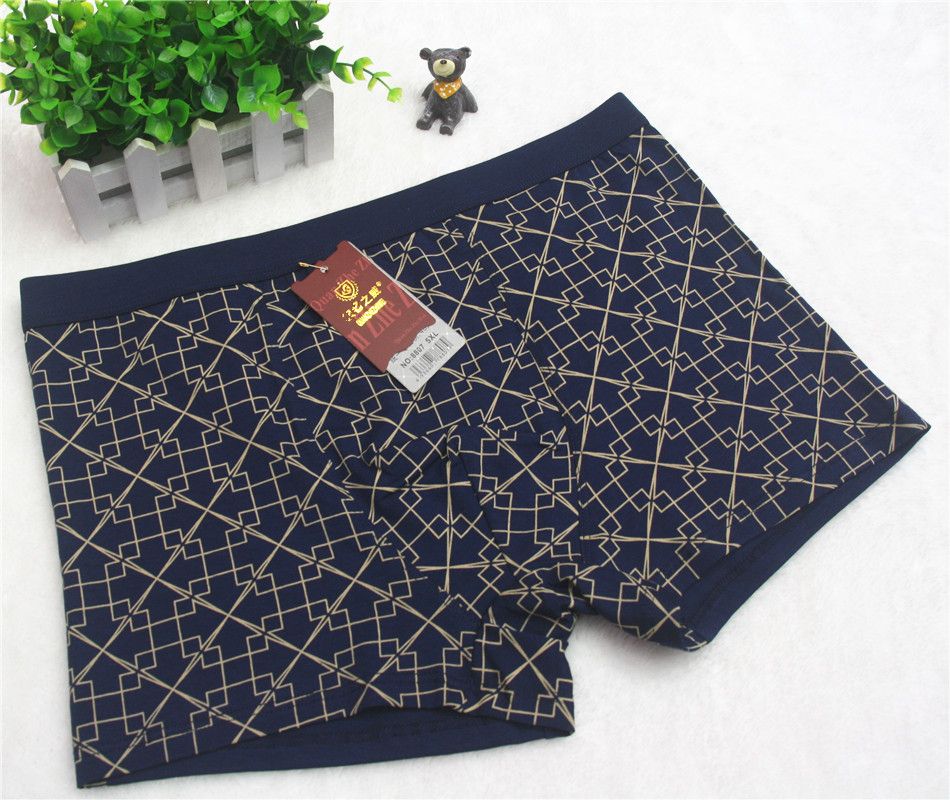 男士纯棉印花内裤男士内裤男士印花内裤男士纯棉内裤详情图3