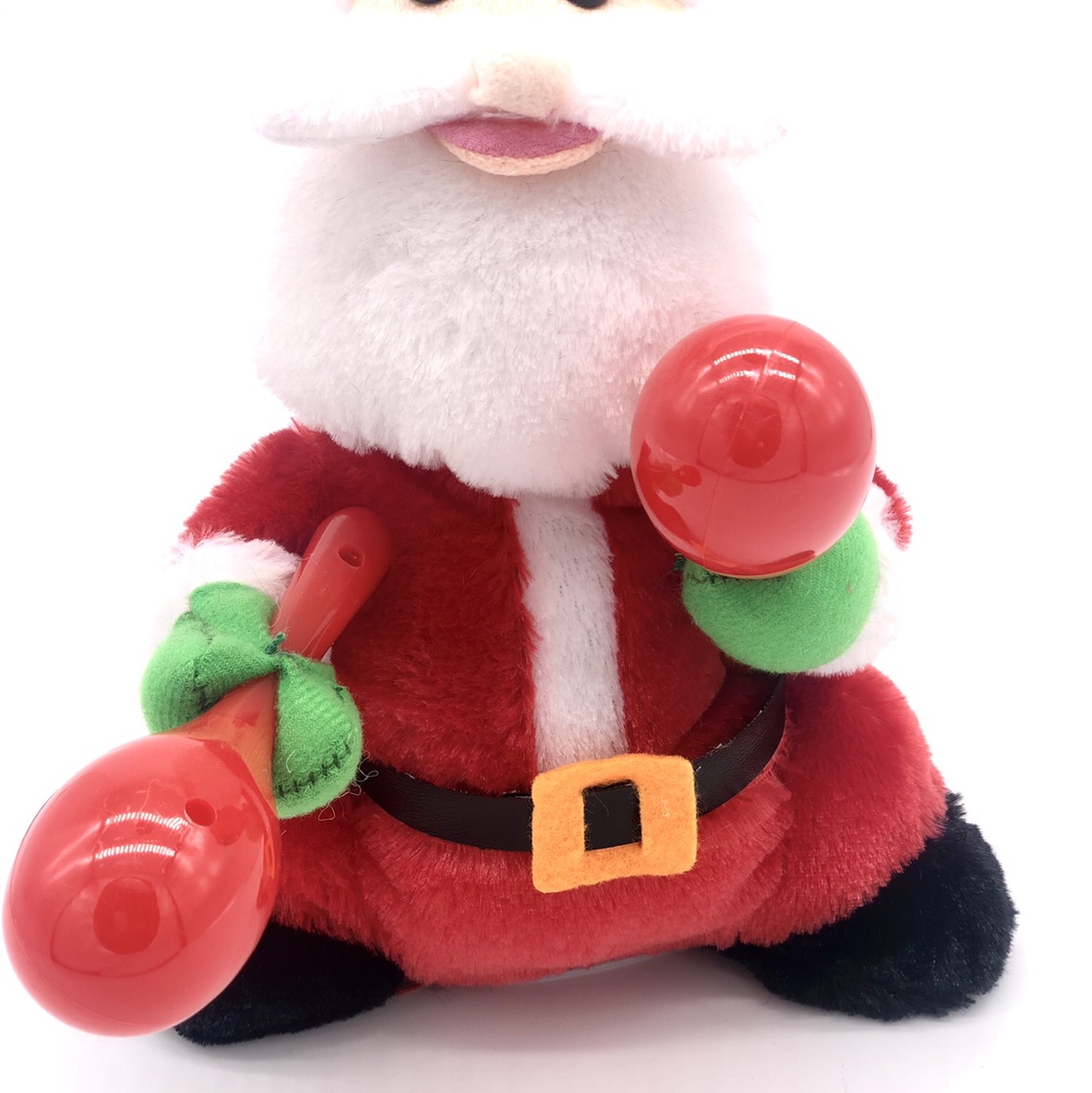 Factory direct sale of cartoon electric Santa Claus, 25 centimeters tall undefined