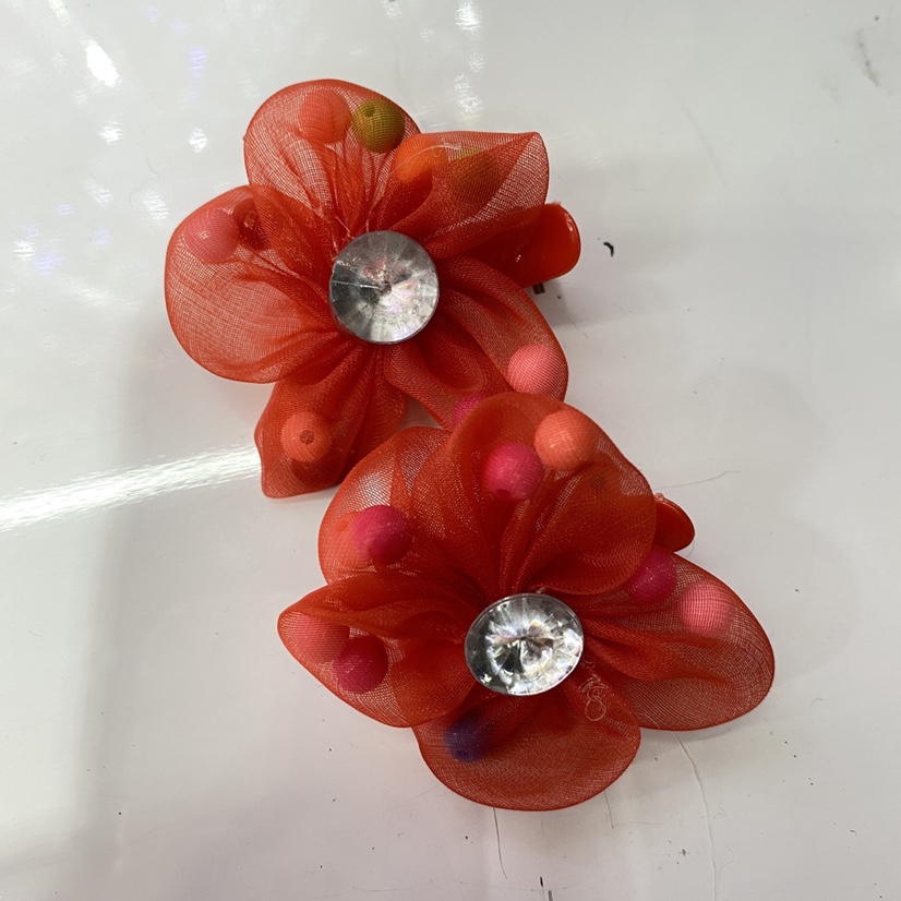 Children's Korean Instagram baby bb clip Princess hair accessory, girls' small clip headwear card details Picture