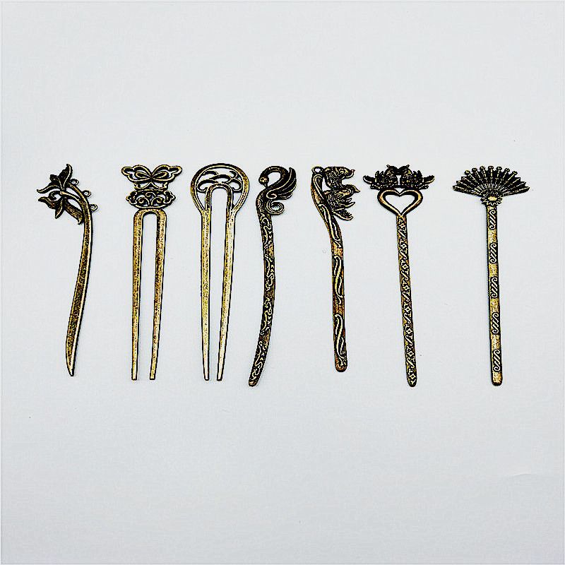 Bookmarks, metal bookmarks, hairpins, metal hairpins, Hanfu accessories