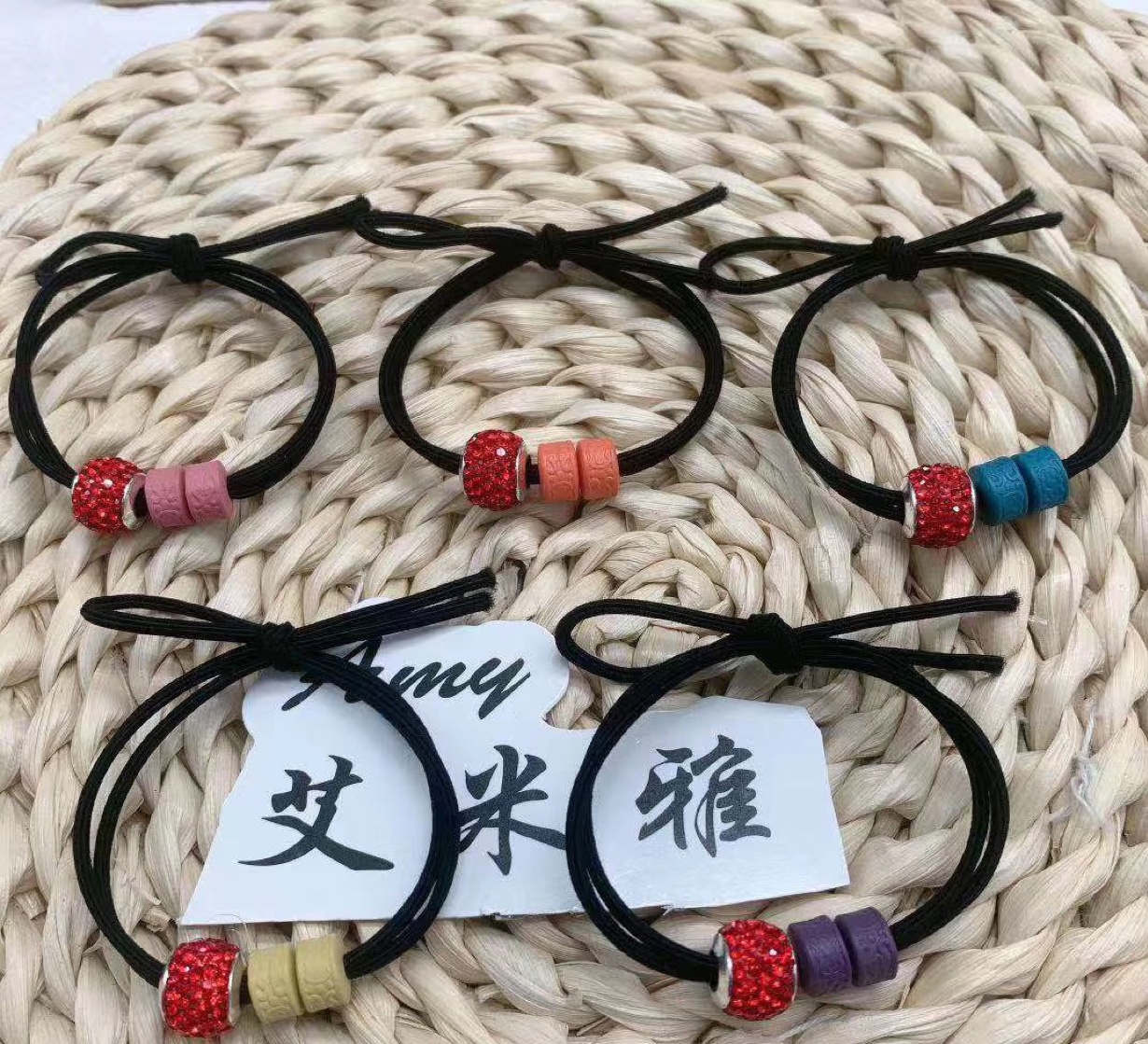 Delicate volcanic mud Korean rubber band