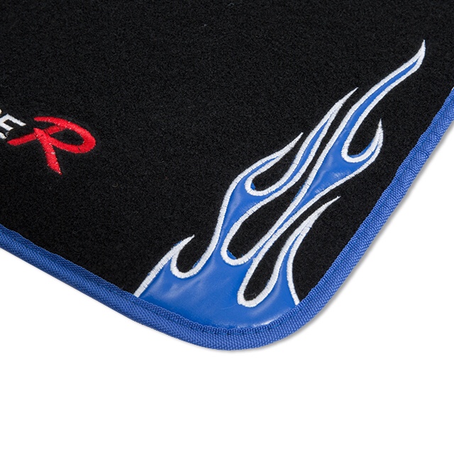 Car carpet velvet floor mat with embroidery, 400 grams Specification image