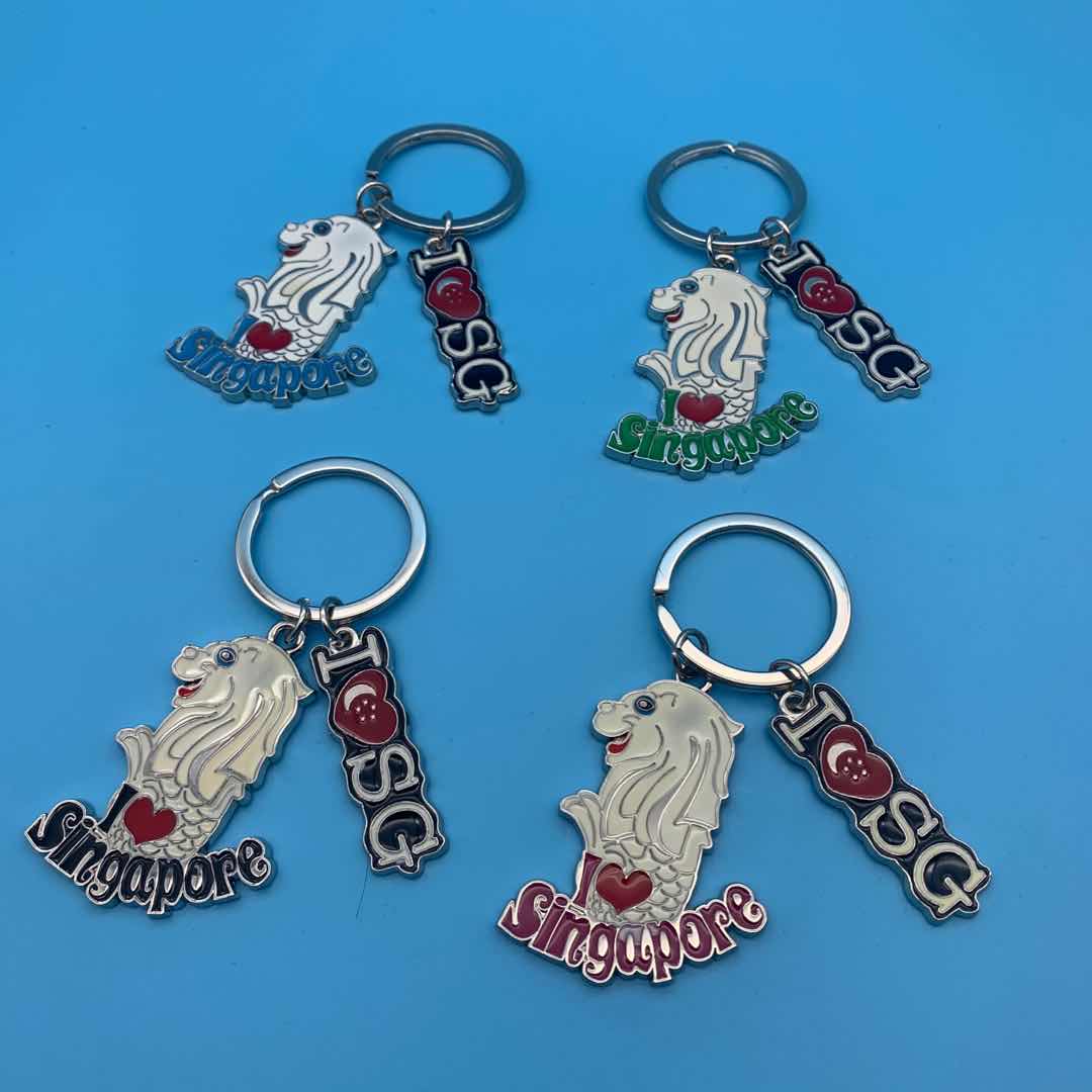 Oiled and branded keychain Application Scenario