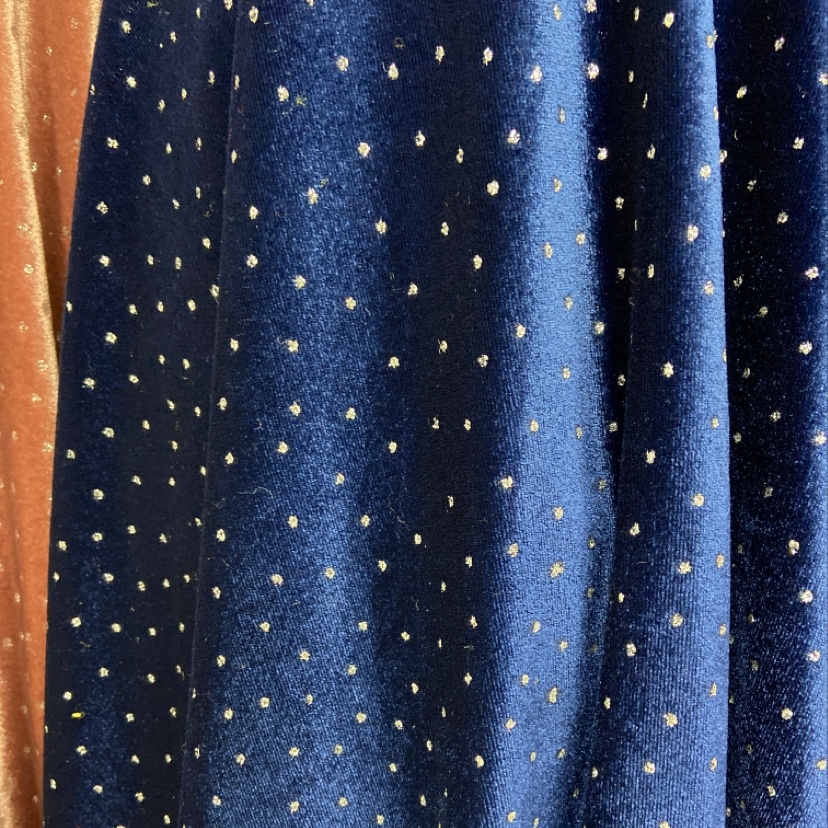 Korean velvet sprinkled with gold thumbnail