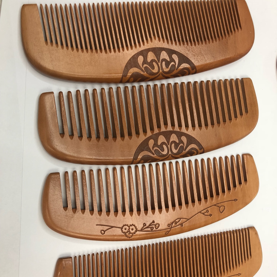 精品桃木梳子 高端梳子 木梳仿静电梳子