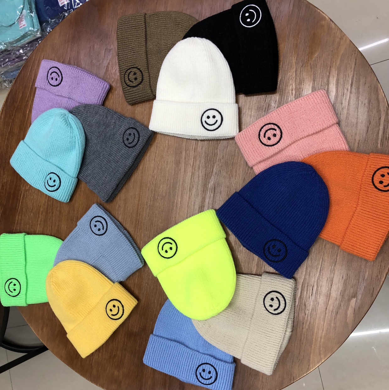 笑脸儿童帽