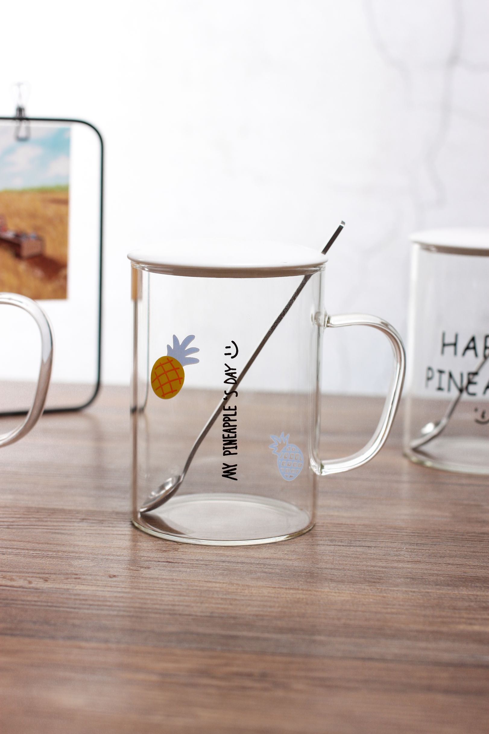 Fun Pineapple Glass Mb9151 Specification drawing