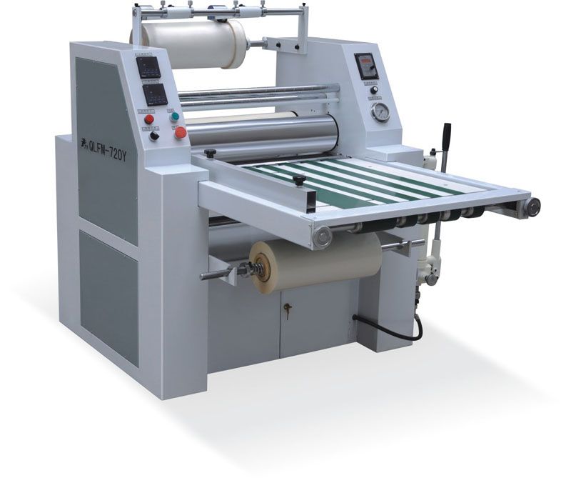 QLFM720 hydraulic laminating machine Laminating machine pic 2