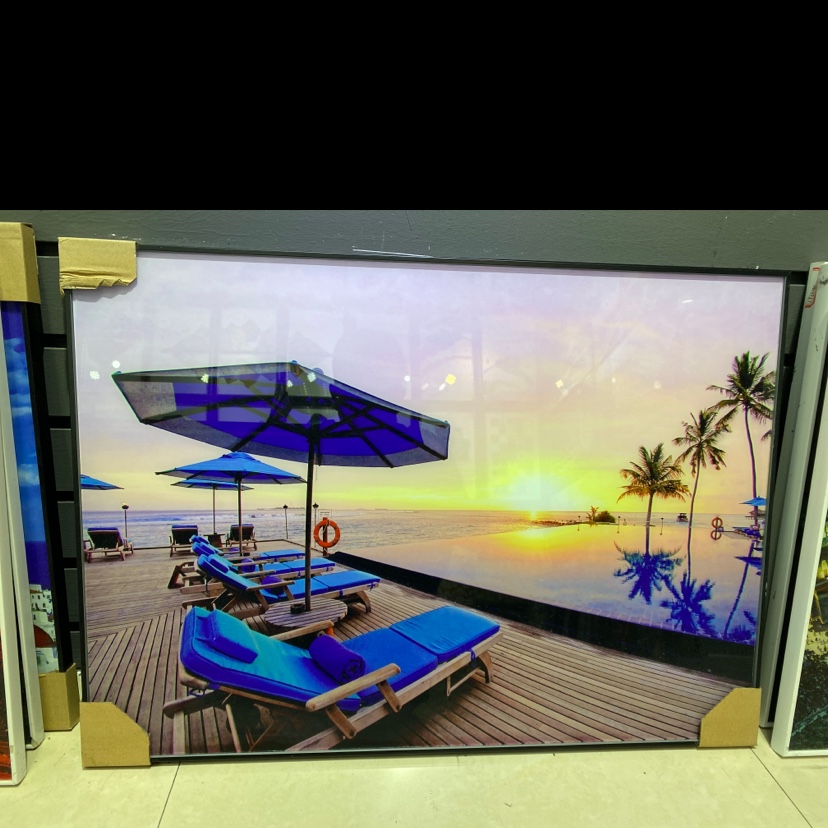 5070 Gold Frame Black Frame White Frame Hotel Decorative Painting Modern Decorative Home Decoration details Picture