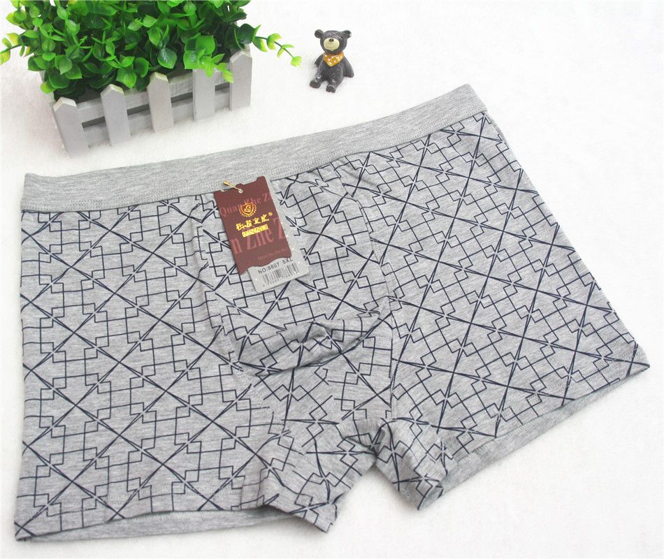 男士纯棉印花内裤男士内裤男士印花内裤男士纯棉内裤详情图5