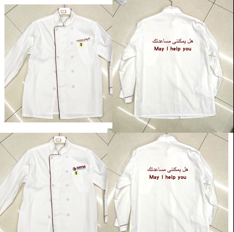 HN- Chef's uniform loose plus-size half-sleeve top, pure cotton trendy men's T-shirt Specification image