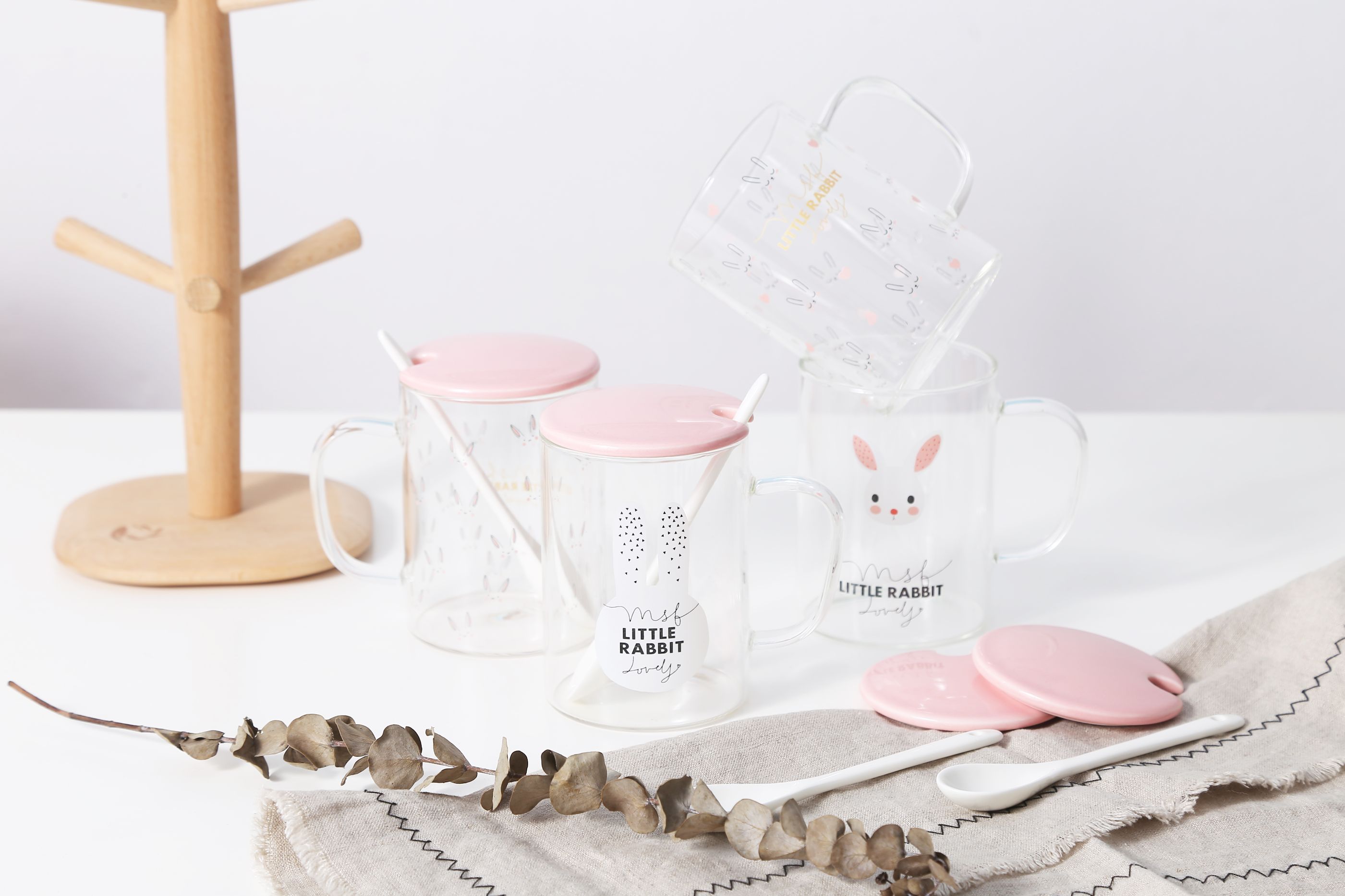 Pink Rabbit Glass Mb9049 undefined