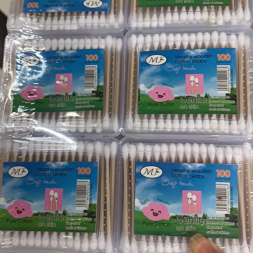 One hundred square box wooden sticks
