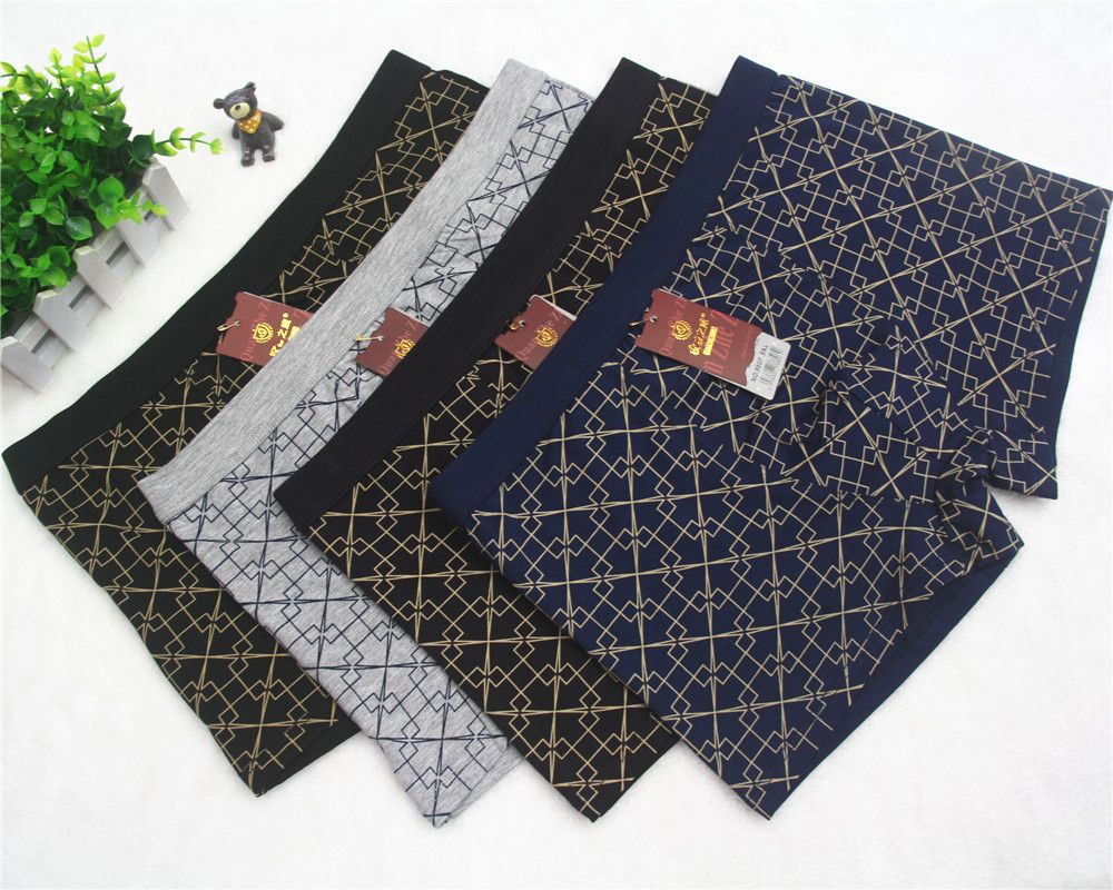 男士纯棉印花内裤男士内裤男士印花内裤男士纯棉内裤详情图1