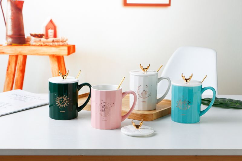 Innovative Nordic wind ceramic cup GSJY3265