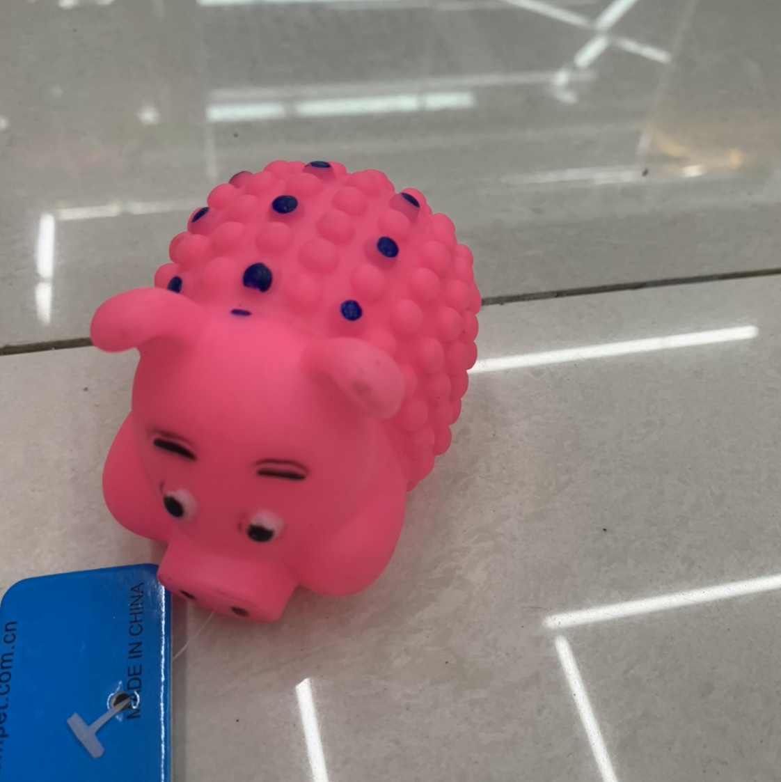 Pink little pig pet toys