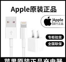 Apple/苹果原装充电器iPhone7/8plus/6/x/XR/11pro正品XS/MAX原厂手机充电线7p充电器头