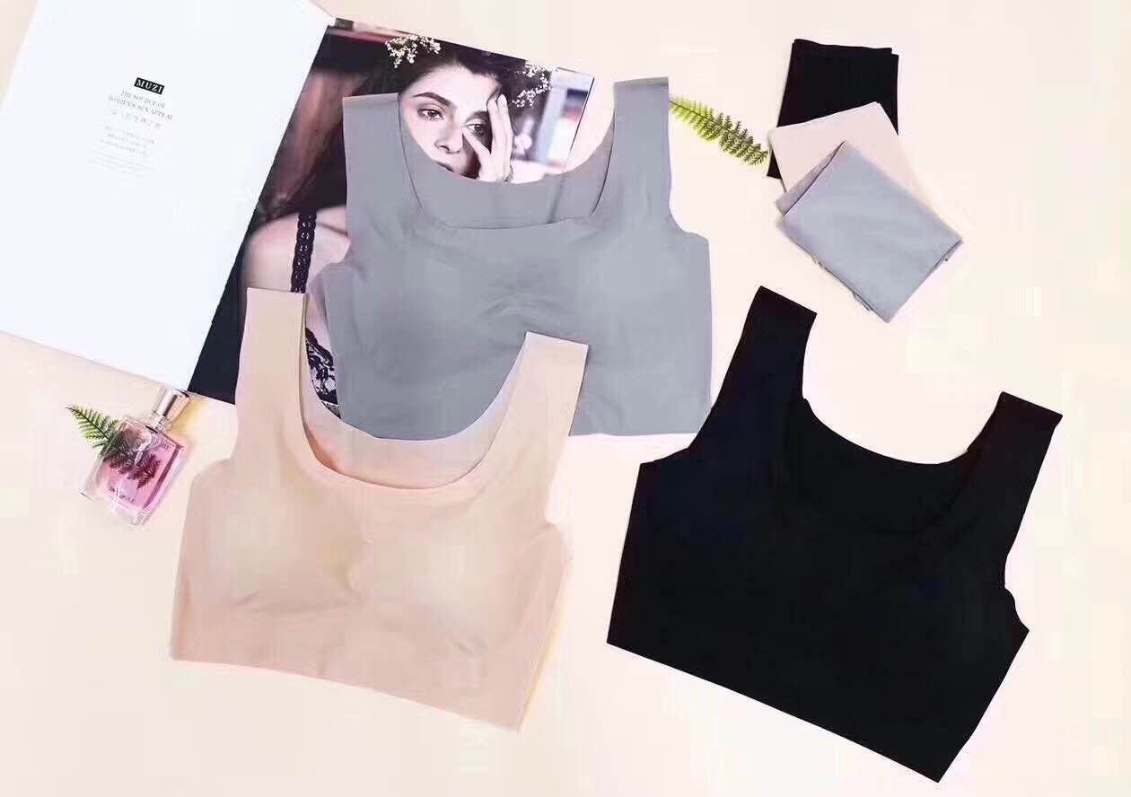 Seamless vest and bra thumbnail