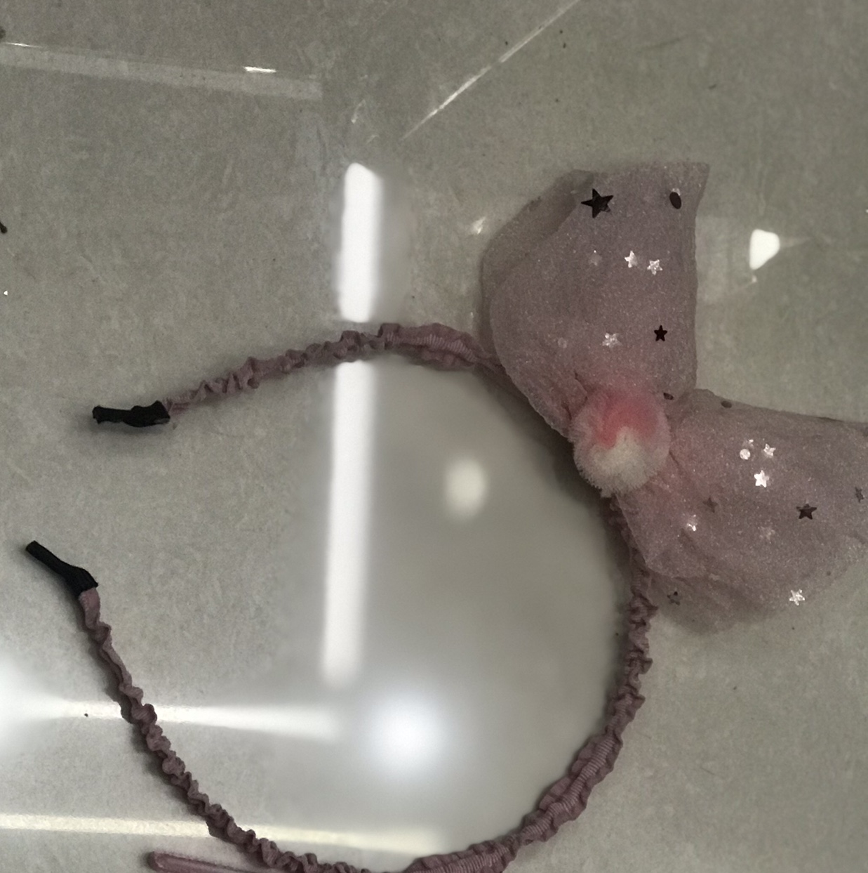 The 2021 new Korean version of the Instagram-popular women's trendy style 202109 pink headband