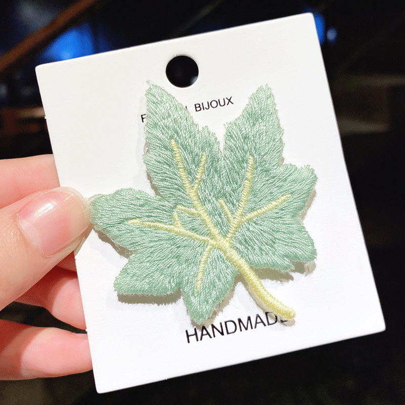 Colorful maple leaves undefined