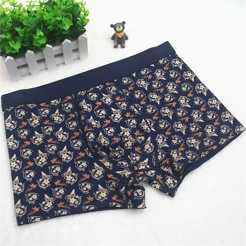 男士纯棉印花内裤男士印花内裤男士内裤男士纯棉内裤详情图5