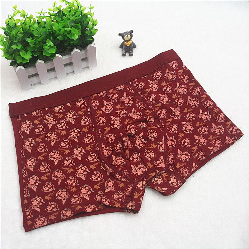 男士纯棉印花内裤男士印花内裤男士内裤男士纯棉内裤详情图3