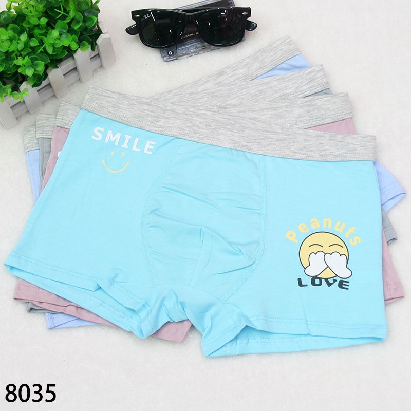 男士印花内裤青少年印花纯棉内裤青少年内裤详情图1