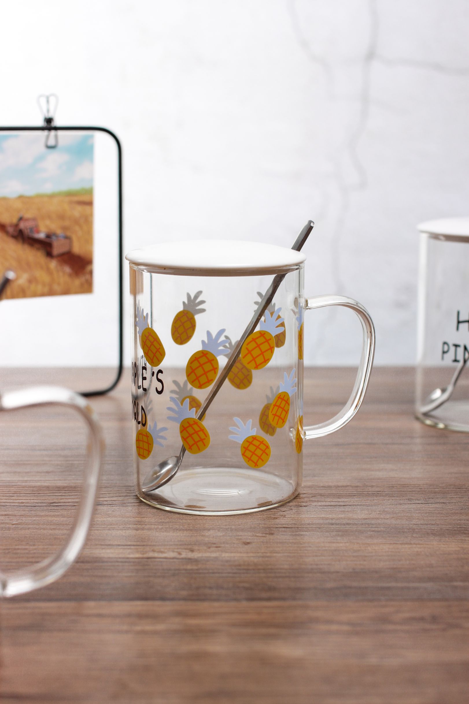 Fun Pineapple Glass Mb9151 Item Picture