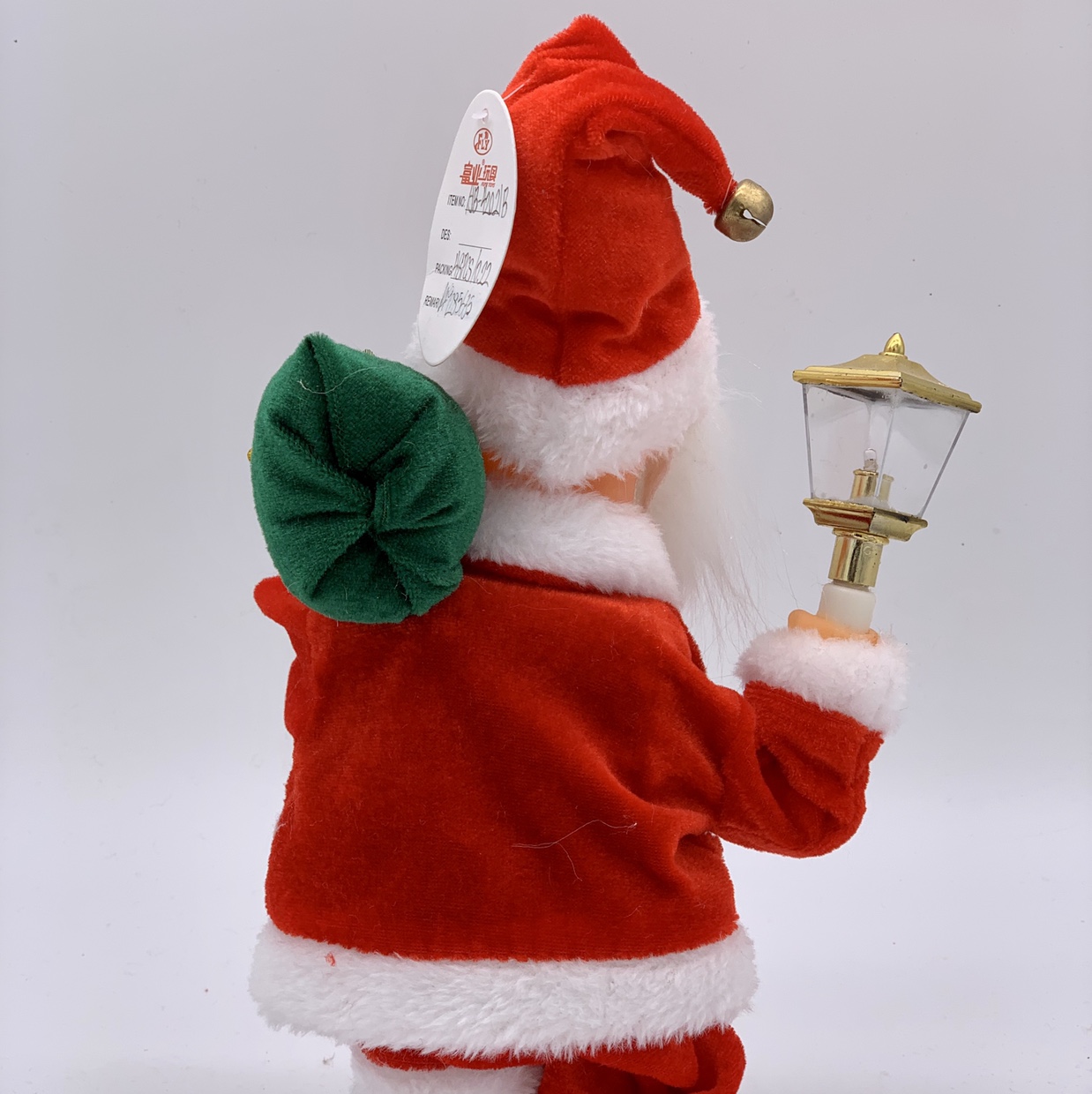 12-inch rotating palace lantern Santa Claus details Picture