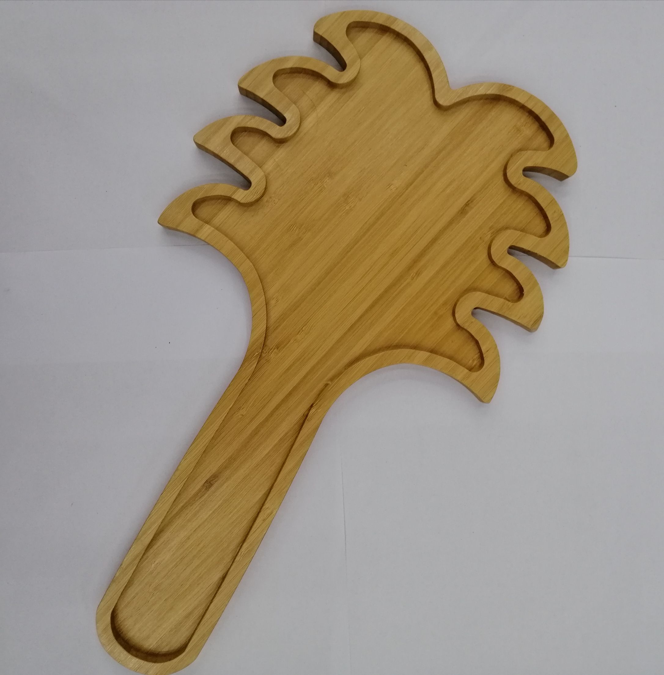 Fruit tray dry fruit tray nut tray Nordic household tray made of bamboo