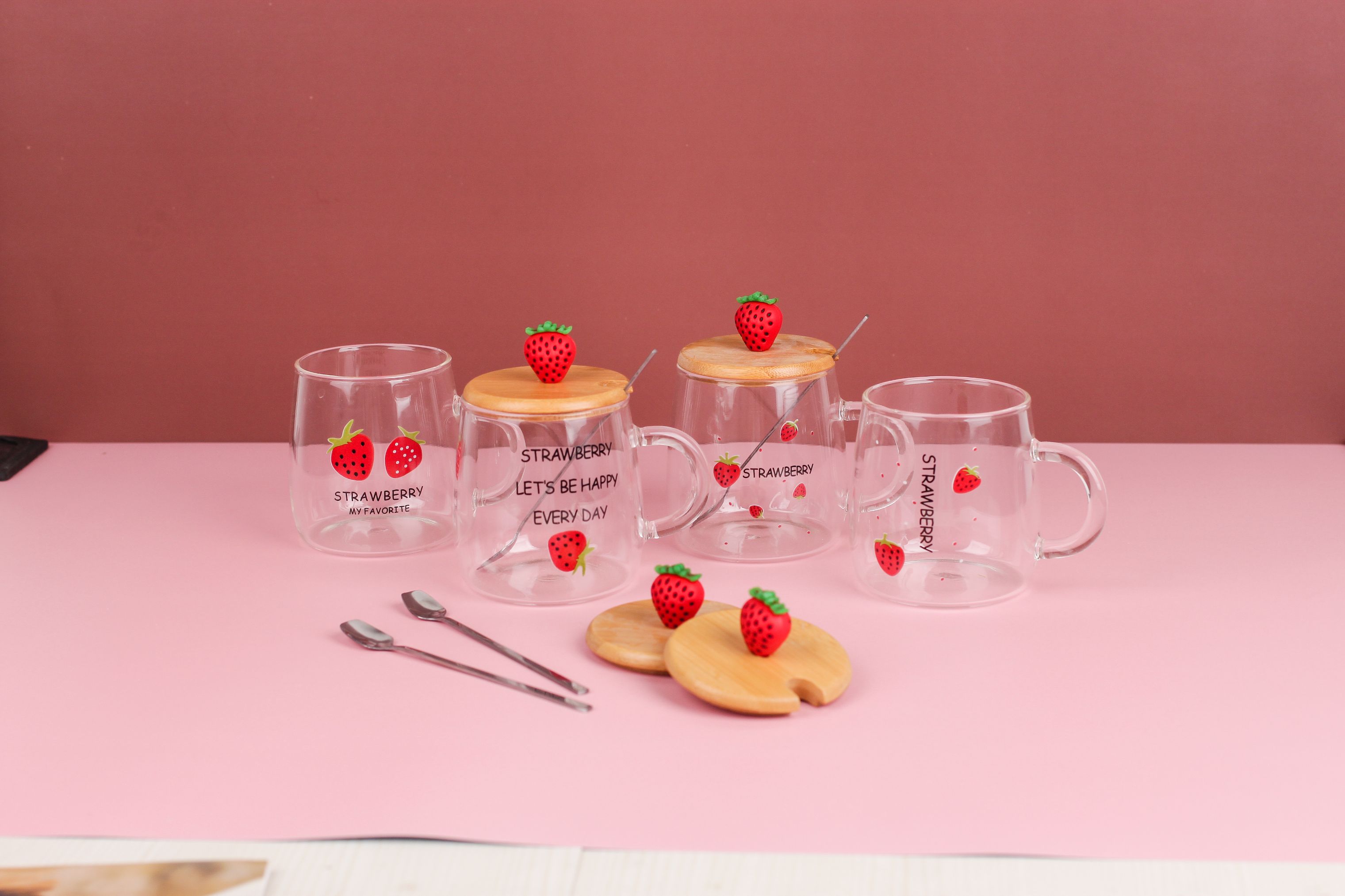 Fresh Strawberry Glass Mb9201