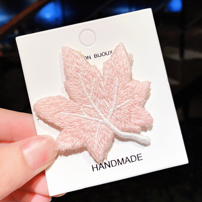 Colorful maple leaves undefined