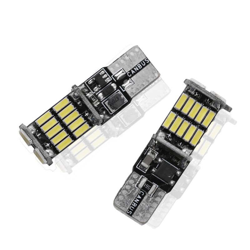 Foreign trade Canbus decoding W5W 194 T10 4014 26smd automotive LED width indicator bulb license plate light 12V pic 5