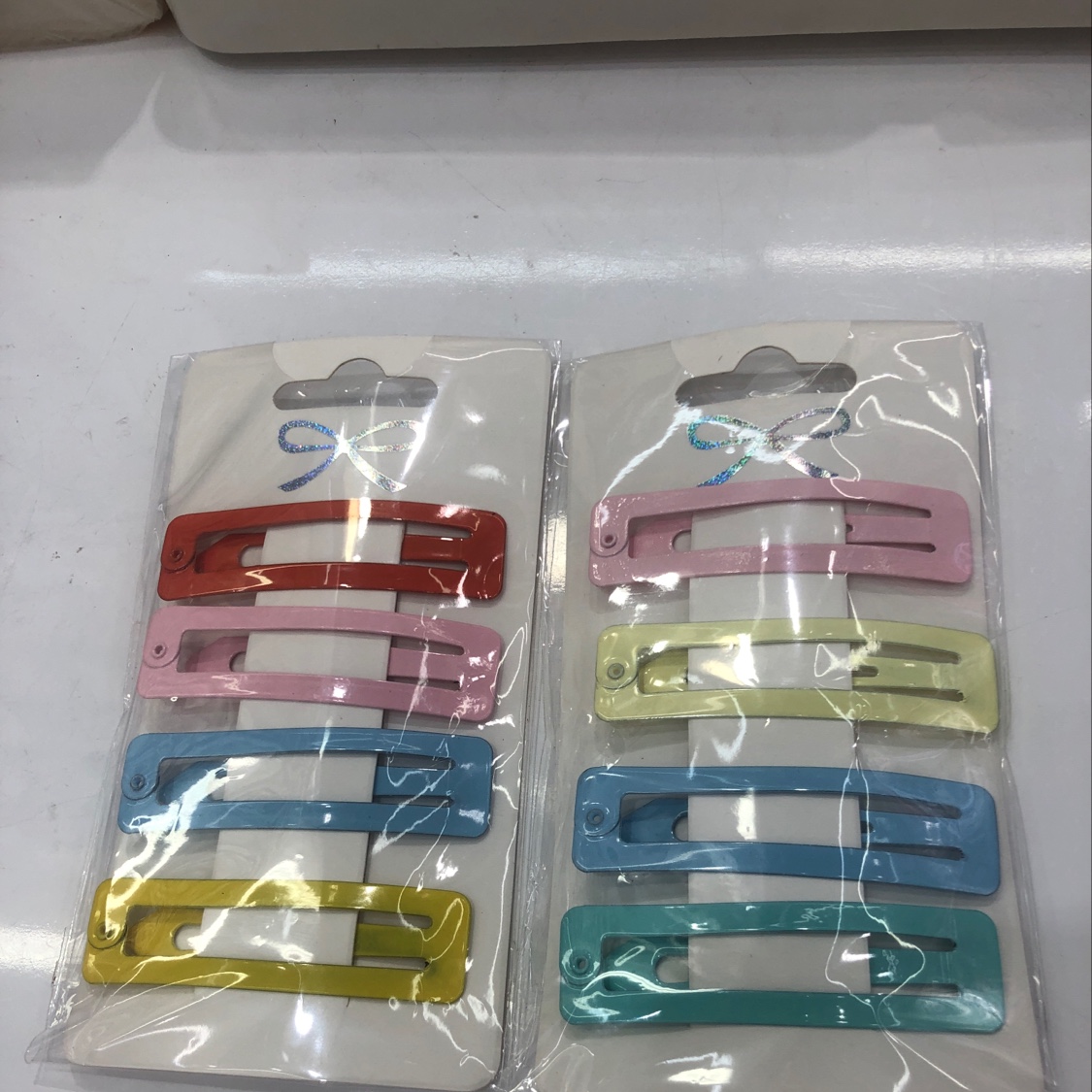 彩色方形bb夹产品图