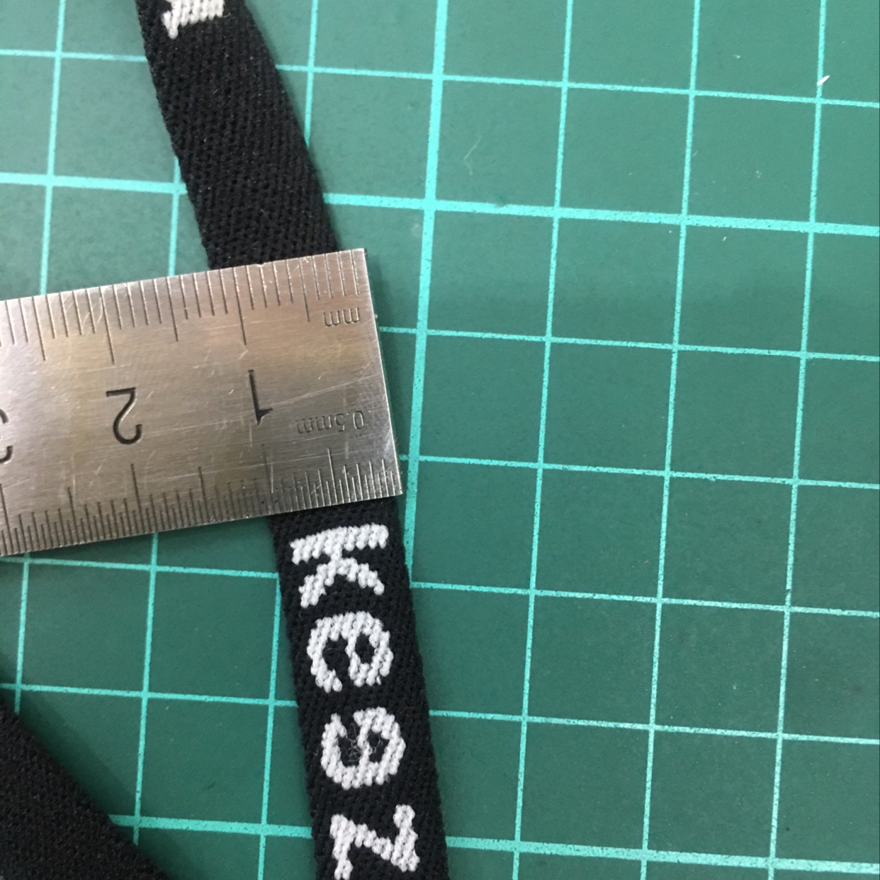 Venta directa de fábrica personalizado 1.0 sin bala jacquard tape details Picture