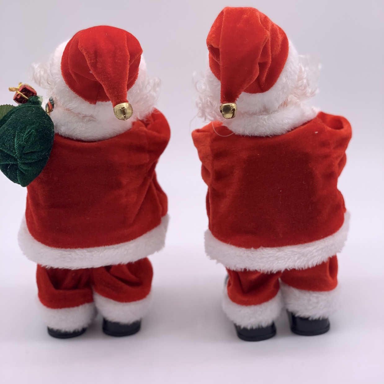 30-centimeter glasses, potted dancing Santa Claus details Picture