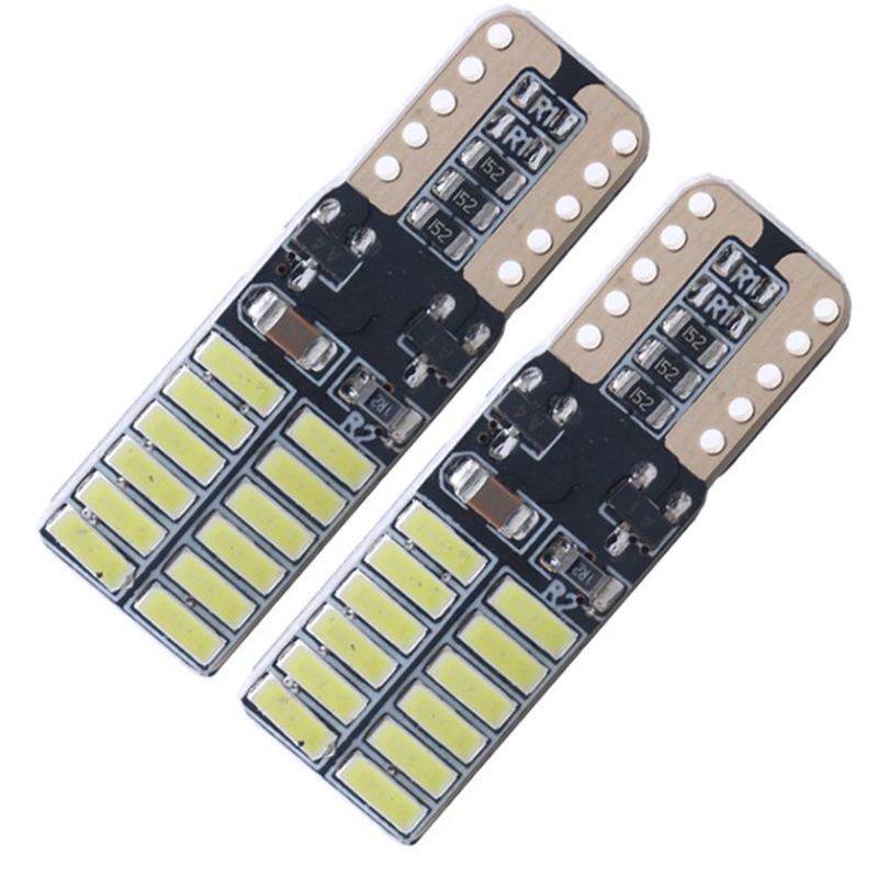 T10 4014 24smd car. Truck Led high-brightness constant current decoding stepless double-sided light, 12V-30V detail image 4